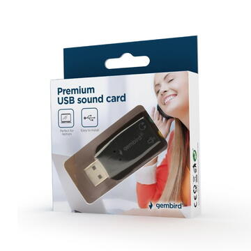 Placa de sunet GEMBIRD SC-USB2.0-01 Premium USB sound card Virtus Plus