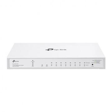 Switch SWITCH PoE TP-LINK Festa, 10 porturi Gigabit (8 PoE+), IEEE 802.3at/af, 61W buget POE, carcasa metalica "Festa FS310GP" (timbru verde 2 lei)