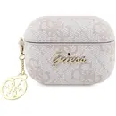 Guess GUAP2G4GSMP AirPods Pro 2 cover pink/pink 4G Charm Collection