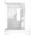 Carcasa 1st PLAYER Gaming MV5-TP, Cube-Tower, M-ATX/ITX, fara sursa, culoare alba