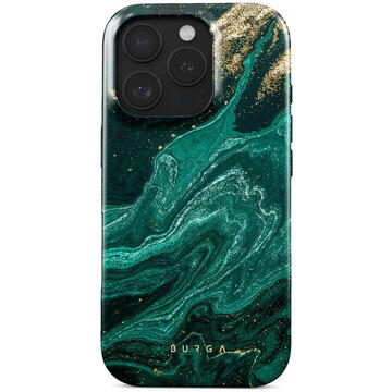 Husa Burga Husa Dual Layer Emerald Pool iPhone 16 Pro