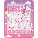 LEXIBOOK Tabletă educațională multilingvă Unicorn Lexibook