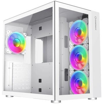 Carcasa Gamemax Infinity Middle Tower Fara sursa ATX,mATX,mITX Alb