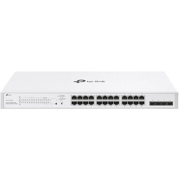 Switch TP-LINK Switch Festa FS328GP, 24 porturi, PoE+, Alb