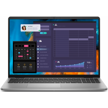 Notebook Dell Vostro 5640 16" WUXGA Intel Core Ultra 7 150U 16GB 1TB SSD Intel Graphics Linux Titan Grey