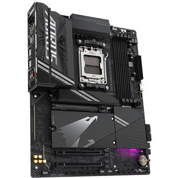 Placa de baza Gigabyte X870 AORUS ELITE WIFI7, AM5, DDR5, Wi-Fi, ATX