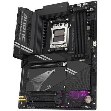 Placa de baza Gigabyte X870 AORUS ELITE WIFI7, AM5, DDR5, Wi-Fi, ATX