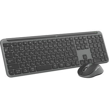 Tastatura Logitech MK950, Bluetooh, Layout US + Mouse Optic, Wirelees, Negru