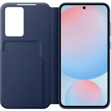 Husa Samsung Galaxy S24 FE Smart View Wallet Case Blue EF-ZS721CLEGWW