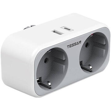 Prelungitor Tessan Wall Socket TS-WS02DE01