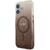 Husa Husa pentru iPhone 16 Plus - Guess IML Glitter Gradient MagSafe (GUHMP16MHGRCELW) - Brown