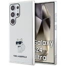 Husa pentru Samsung Galaxy S24 Ultra - Karl Lagerfeld IML Luxury (KLHCS24LHNCHTCT) - Transparent Choupette