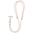 UAG Snur de umar universal Slim pentru telefon Civilian, Rose Quartz, lungime reglabila, pana la 160 cm