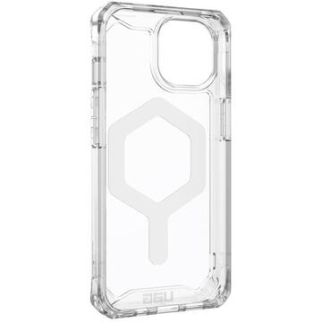 Husa Husa pentru iPhone 15 Plus - UAG Plyo MagSafe - Ice Silver