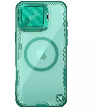 Husa Husa pentru iPhone 16 Pro - Nillkin Iceblade Prop Magnetic (without Camera Cutout) - Green