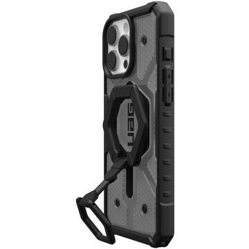 Husa Husa pentru iPhone 16 Pro Max - UAG Pathfinder Clear MagSafe - Ash / Black Stand
