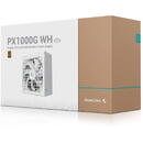 Deepcool PX1000G 1000W 80 Plus Gold Alb, 1 ventilator, dimensiuni 150x86x160mm