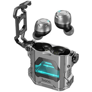 Hoco Casti Gaming Bluetooth TWS cu Microfon EW33 Space Gray