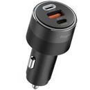 Incarcator de Bricheta pentru Masina - Ringke - Black