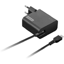 Lenovo 4X21L54610, 65W USB-C Wall Adapter - EU, Negru
