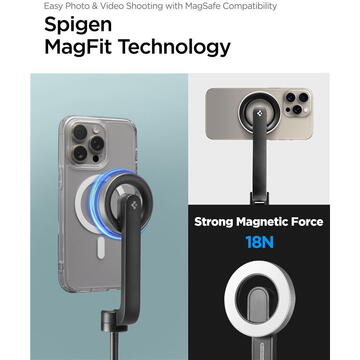 Spigen MagSafe Tripod Selfie Stick longer Version, black