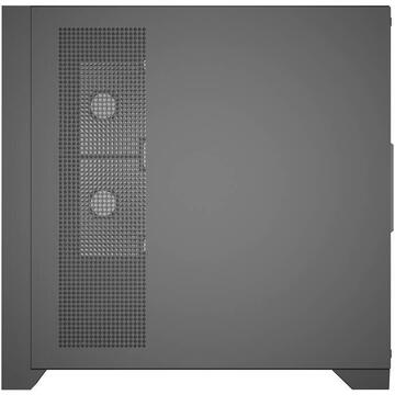 Carcasa Darkflash DRX90 Glass Middle Tower Fara sursa ATX, M-ATX, ITX Negru