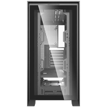 Carcasa Darkflash DRX90 Glass Middle Tower Fara sursa ATX, M-ATX, ITX Negru