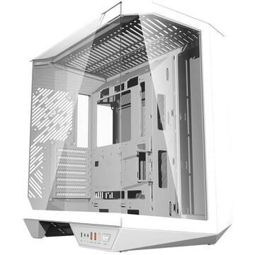 Carcasa Darkflash DY470 Middle Tower Fara sursa ATX, Micro ATX, ITX Alb