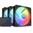 NZXT F120 RGB Core Triple Pack 120x120x26, case fan (black, pack of 3, incl. RGB controller)