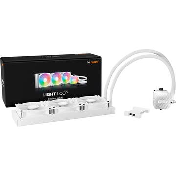 be quiet! Light Loop 360mm white, water cooling (white)