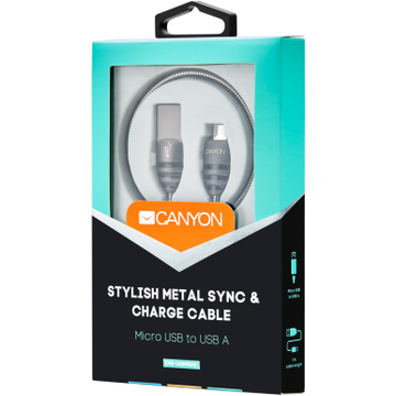 Canyon CNS-USBM5DG USB/Micro-USB 10W 1m Gri