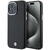 Husa Bmw Signature Wrapped Metal MagSafe case for iPhone 15 Pro Max - black