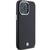 Husa Bmw Signature Wrapped Metal MagSafe case for iPhone 15 Pro Max - black