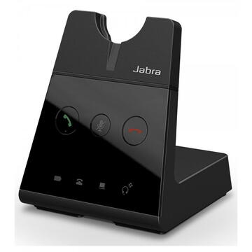 Jabra Engage 65 SE Convertible, Autonomie 9 ore, Negru