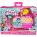 Spinmaster Spin Master Gabby's Dollhouse Deluxe Room Playset - Party Room with Kitten Narwhal, Toy Figure
