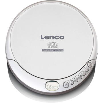 Microfon Lenco CD-201SI, CD player (silver, CD-R/RW, MP3)