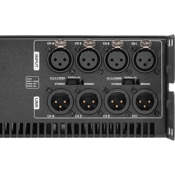 HPA AMPLIFICATOR HYBRID 100V/240V 4X400W RMS 8OHM 4X800W RMS 4OHM