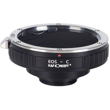 Adaptor montura K&F Concept EOS-C de la Canon EOS/EF la C-mount KF06.313