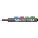 Artline Liner pentru desen tehnic ARTLINE, varf fetru 0.8mm - negru