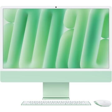 iMac 4.5K Retina (2024)  24" Retina 4.5k Apple M4 Deca Core 16GB 512GB SSD Apple M4 10 core macOS Sequoia INT KB, Green