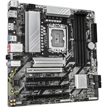 Placa de baza Gigabyte B860M DS3H WIFI6E, Intel B860, Socket 1851, mATX