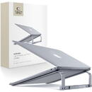 TECH-PROTECT ULS100 UNIVERSAL LAPTOP STAND GREY