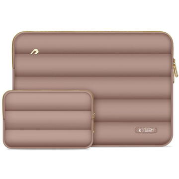 Husa Laptop Tech-Protect Husă laptop universală pentru 13-14 inch, protecție standard, roz