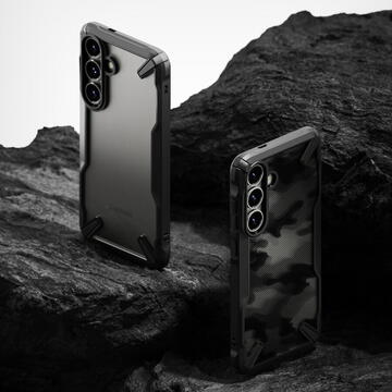 Husa Ringke Fusion X, Samsung Galaxy S25, Negru