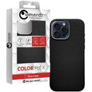 Piele, MagSafe, iPhone 16 Pro, Negru