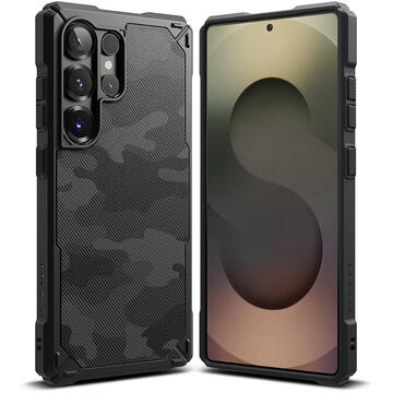 Husa Husa pentru Samsung Galaxy S25 Ultra - Ringke Rugged Gear - Camo Black