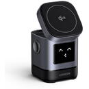 UGREEN Uno 2-in-1 Qi2, 15W, Gri