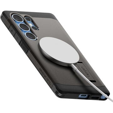 Husa SPIGEN Husa pentru Samsung Galaxy S25 Ultra - Tough Armor MagSafe - Gunmetal