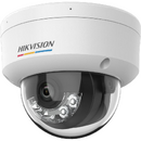 IP ColorVu Dual Light 6MP lentila 4mm IR 30m WL 30m Mic PoE IK08 Alb