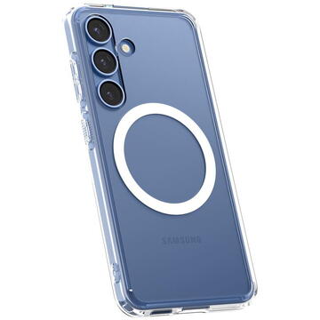 Husa SPIGEN Ultra Hybrid MagSafe, clear white - Samsung Galaxy S25+